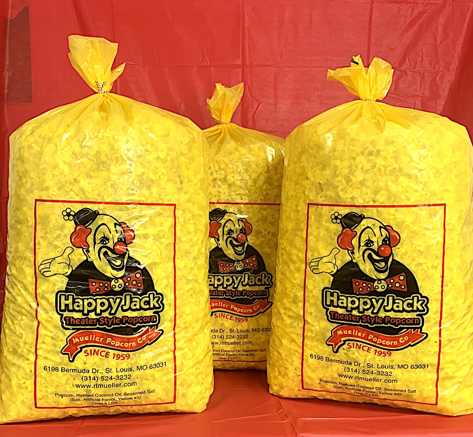 Happy Jack Popcorn Bags
